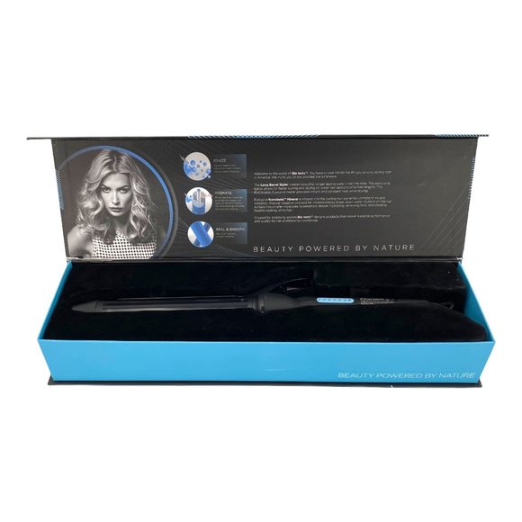Bio Ionic 1.25" Pro Curling Iron Long Barrel Styler Nanoionic Ceramic Extra Long - Picture 3 of 8